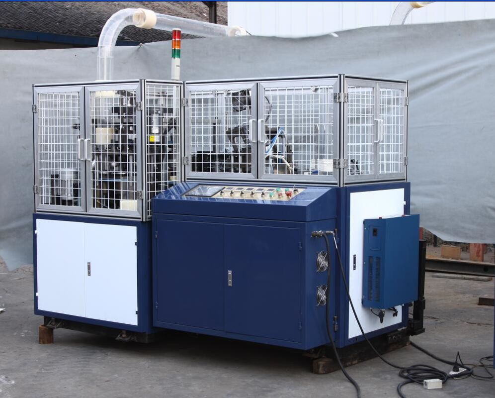 High Speed Paper Cup Machine , 732 Oz Stable 100120pcs/Min Paper Cup