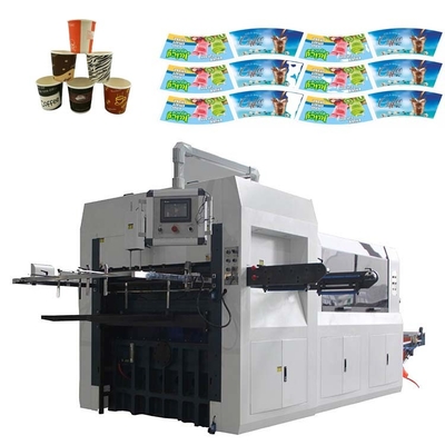 Electronic Embossing Paper Cup Die Cutting Machine ODM OEM