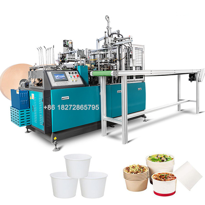 70 speed Automatic Paper bowl making machine with cup lid cover