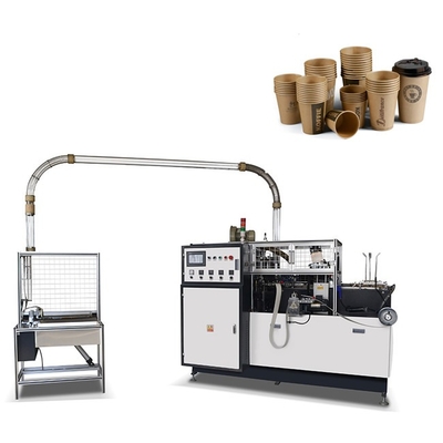 automatic lubrication one time 4kw fully automatic paper cup glass folding machine