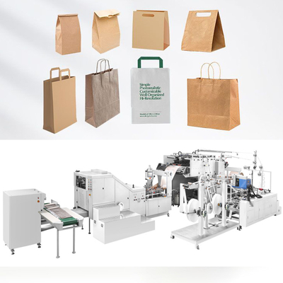 1300mm Paper Bag Manufacturing Machine Paper Bag Automatic Machine Rope Handle