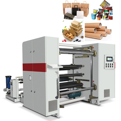 380M/Min Reel To Reel Coated Paper Slitting Machines For Paper Cup