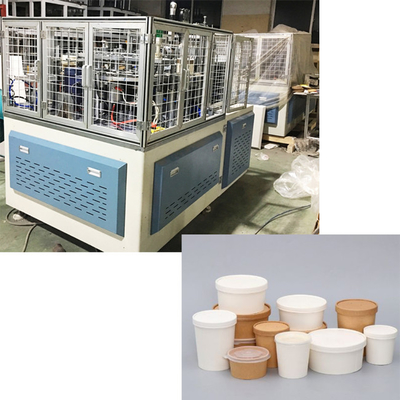CE PLC Control 280-450gsm Coffee Cup Lid Machine For Paper Cup Lid