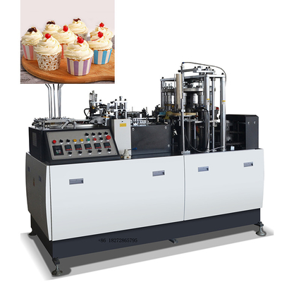 Double Coated Cake Paper Cup Making Machines 150-350g/M2 One Time Cup Machine