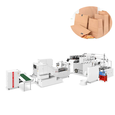 41.5KW 120-330mm Paper Bag Manufacturing Machine With Rope Handle