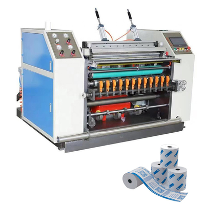 50-860mm Rewind Thermal Roll Paper Slitting Machines 150M/Min