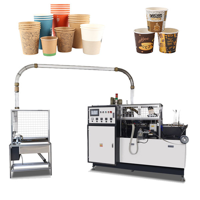 One Time Disposable Coffee Tea Paper Cup Making Machines 2 Year Warranty