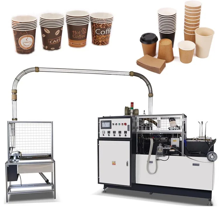 150-350 Gsm Paper Cup Producing Machines with Adjustable Bottom