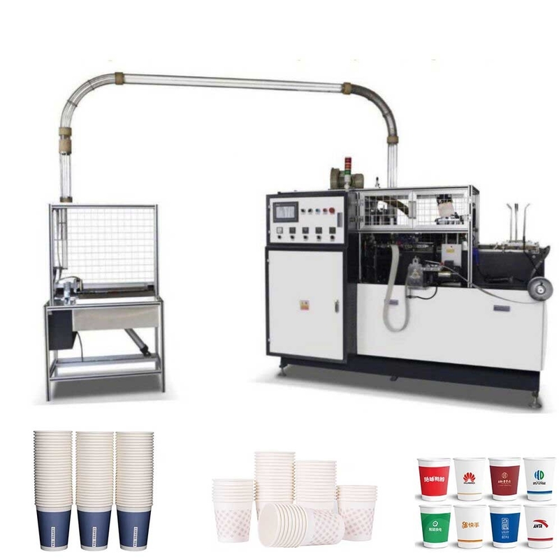50HZ 4 KW High Speed Fully Automatic Disposable Paper Cup Making Machine