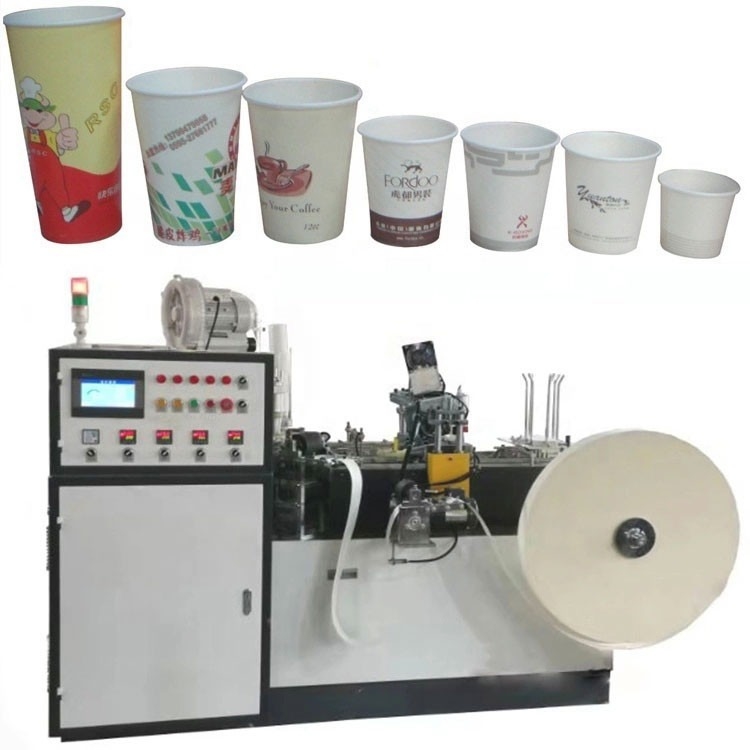 Double Wall Hot And Cold Drink Container Paper Cup Production Line