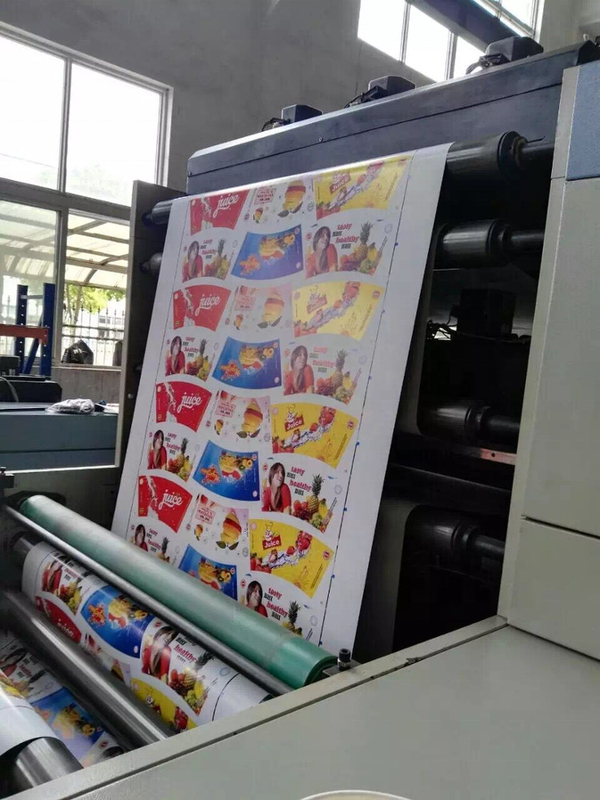 850mm 60m/Min Kraft Paper Carton Box Flexo Printing Machine 6 Color Printing Machine