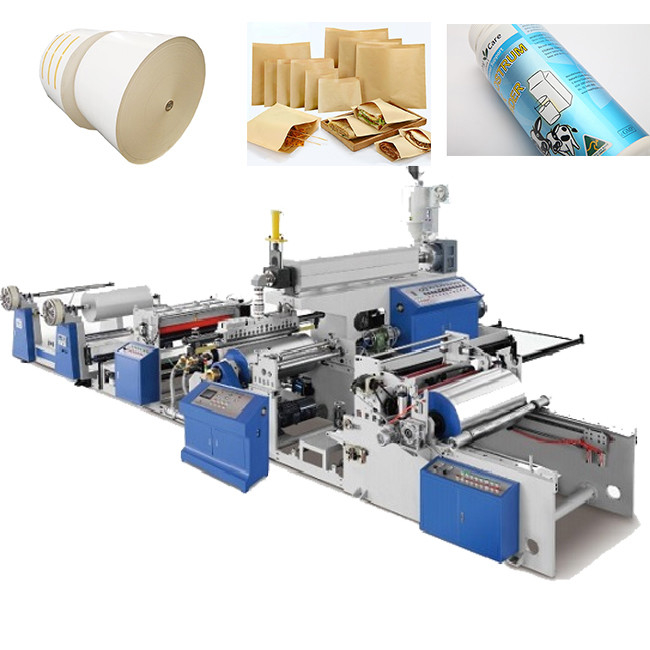 Double Side 40-120g/M2 Paper PE Coating Machine OEM ODM