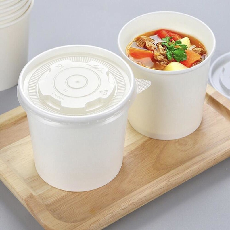 8oz To 35oz Soup Ice Cream Paper Bowl Forming Machine 0.6Mpa Air Pressure
