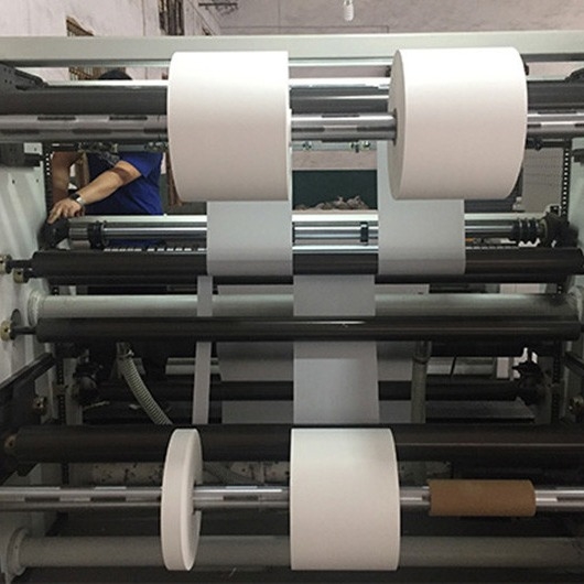 380M/Min Reel To Reel Coated Paper Slitting Machines For Paper Cup