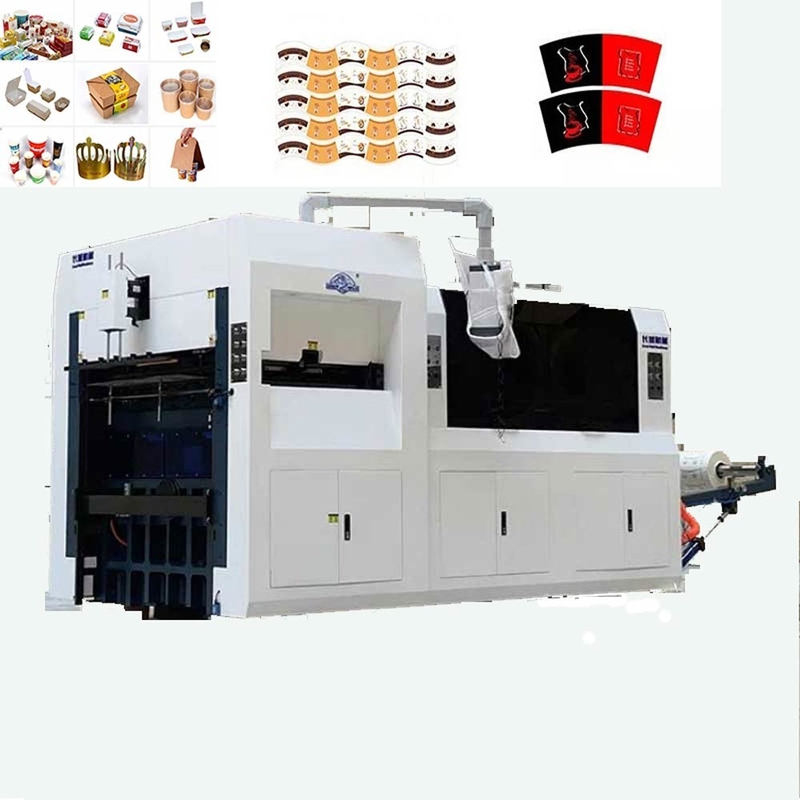 CE 1120*640mm Small Cake Box Die Cutting Machine For Corrugated Boxes