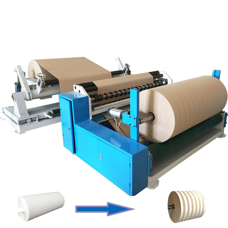 Jumbo Paper Slitting Rewinding Machine 60-600gsm Rotary Paper Cutting Machine