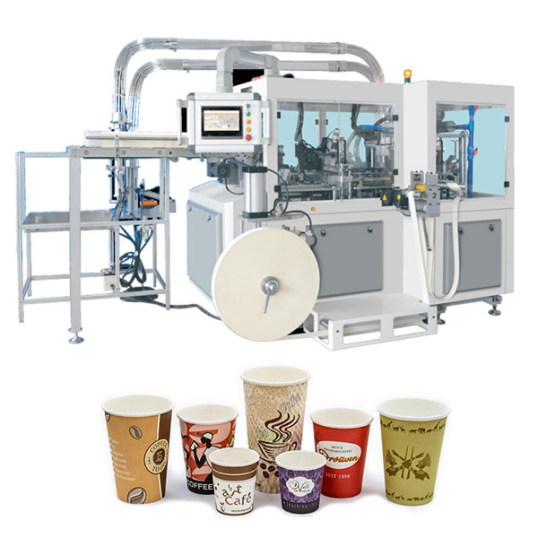 Fully Auto Disposable Cups Making Machine 380V 50HZ Paper Cup Production Line