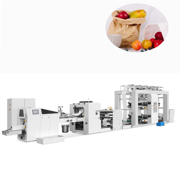 Automatic Paper Bag Manufacturing Machine Roll Feeding Paper Bag Production Line