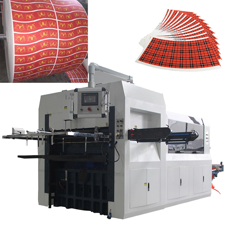 950*510mm Auto Roll Paper Cup Die Cutting Machine For Making Disposable Cups