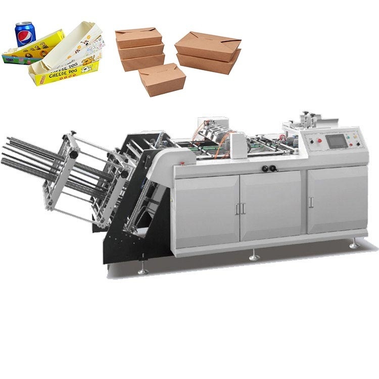 ODM Fully Automatic Paper Meal Box Machine 150pcs Per Min