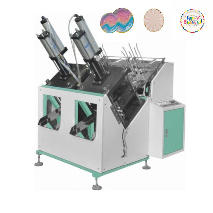 Full Automatic Paper Plates Manufacturing Machine 1300*1400*1600mm