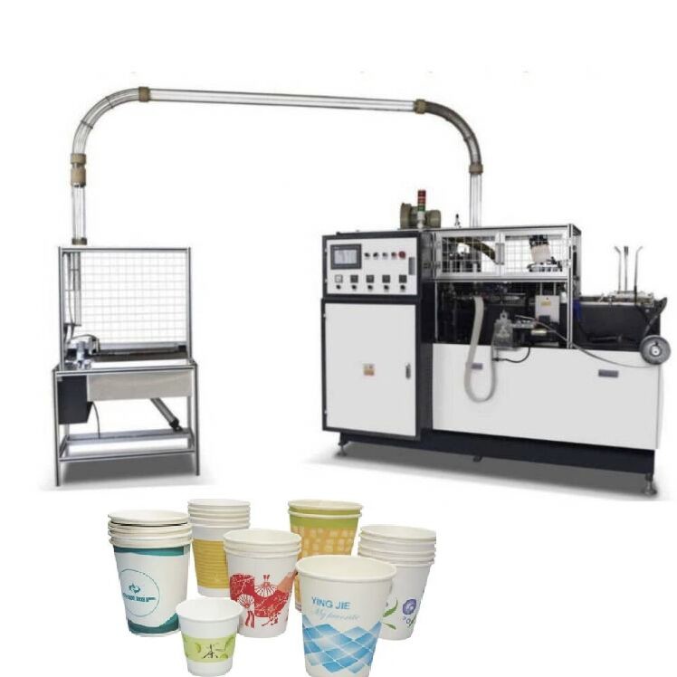 4KW CE 50HZ PFD-16 High Speed Fully Automatic Disposable Paper Cup ...