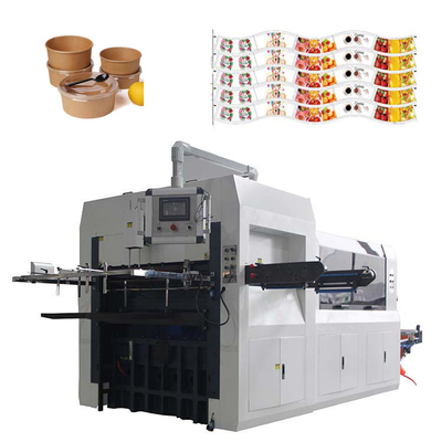 Electronic 100-500 Gram Paper Cup Die Cutting Machine Craft Shape