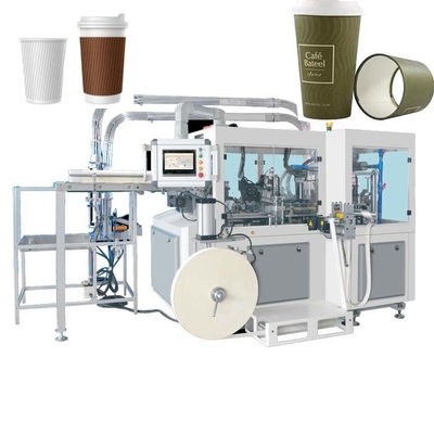 Servo 4-16 Oz Paper Cup Making Automatic Machine 3 Phase